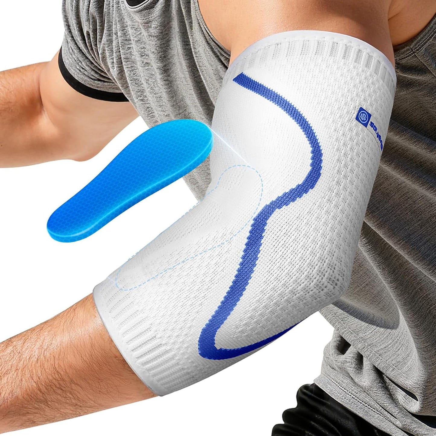 Ultra Breathable Tennis Elbow Brace for Men & Women