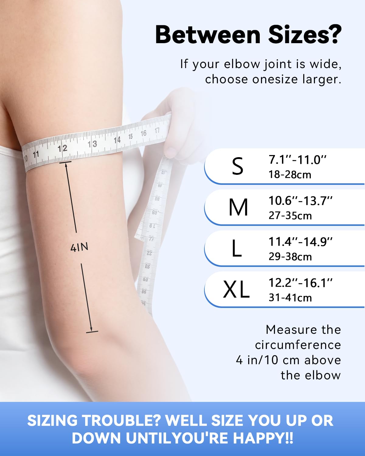 Upgraded Cubital Tunnel Elbow Brace for Women and Men