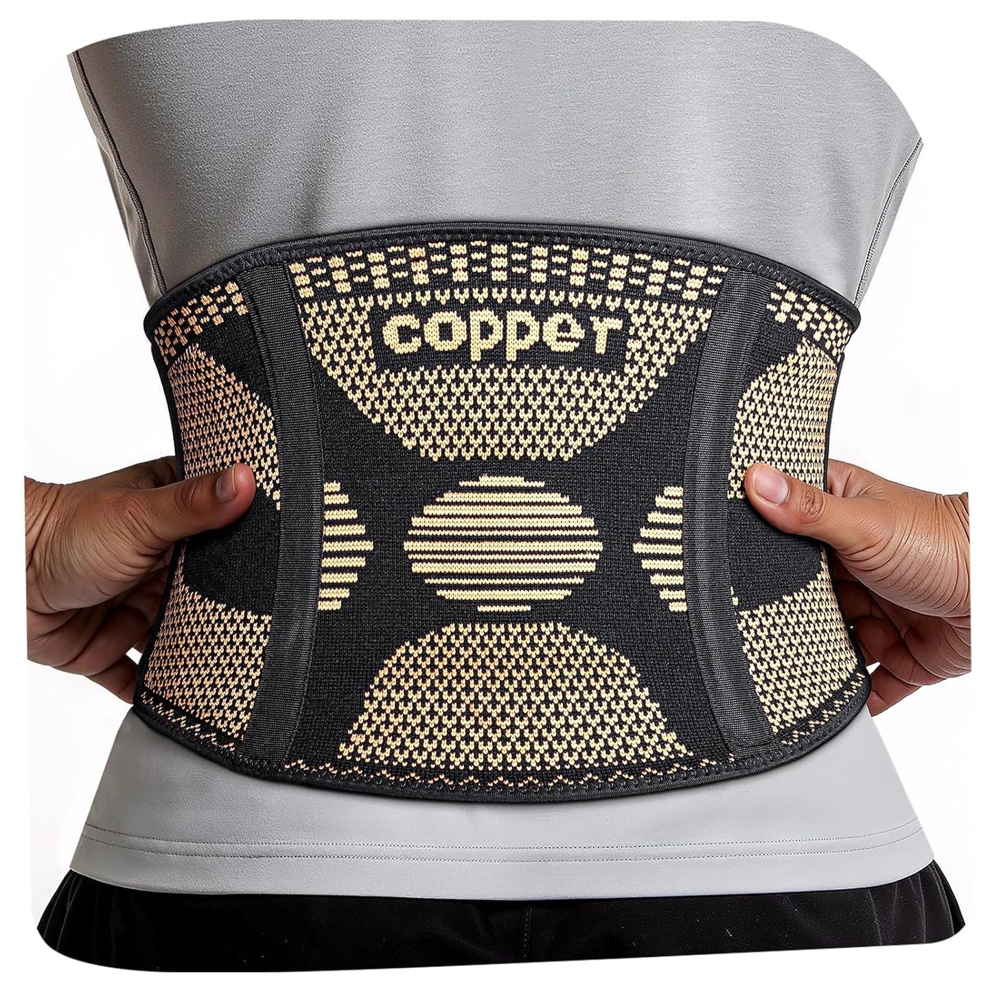 Fajas de cobre SOLOEVER para el dolor lumbar 
