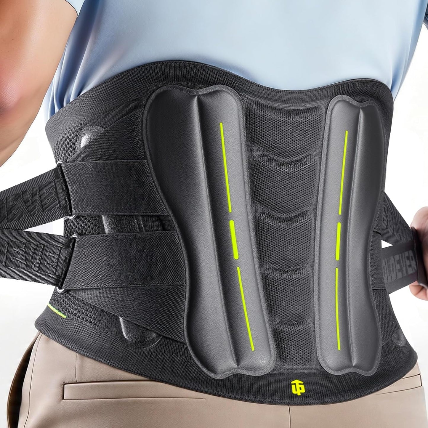 Ultra Breathable Back Brace for Lower Back Pain