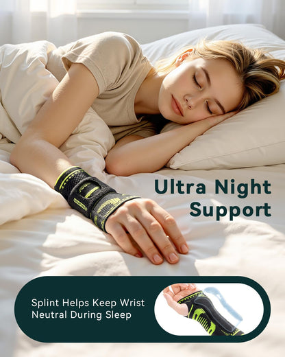 Carpal Tunnel Wrist Brace for Night Support