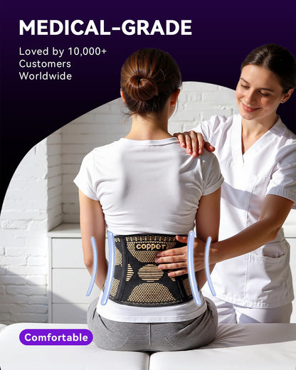 Fajas de cobre SOLOEVER para el dolor lumbar 