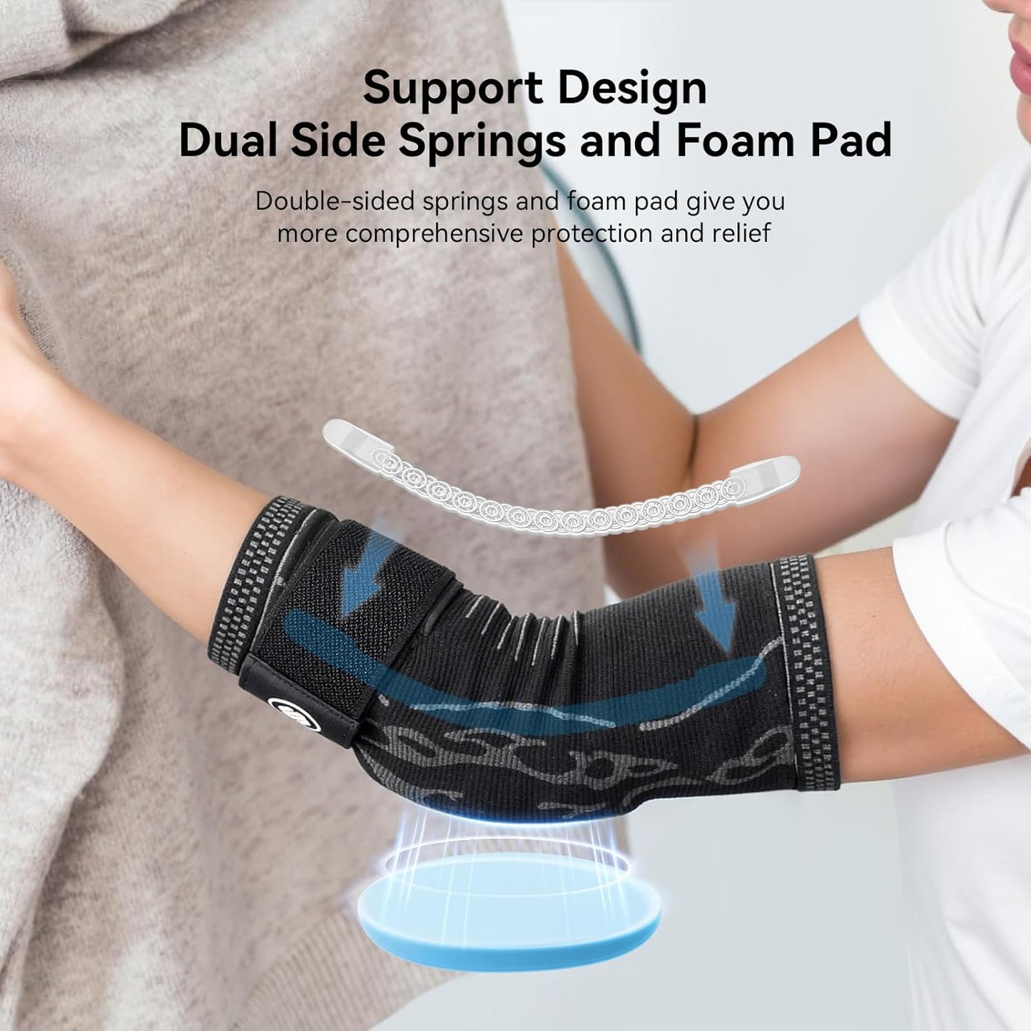 Elbow Compression Sleeve for Tendonitis , Bursitis