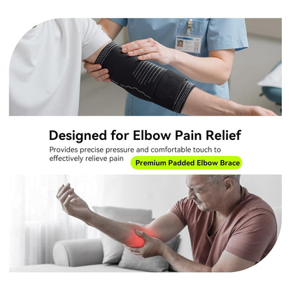 Elbow Compression Sleeve for Tendonitis , Bursitis