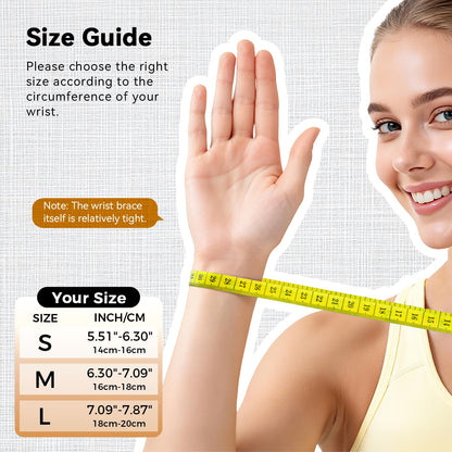 Copper Wrist Compression Sleeve 1 Pair