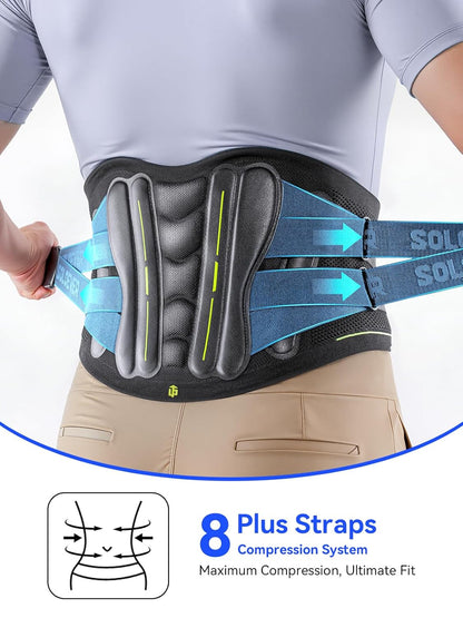 Ultra Breathable Back Brace for Lower Back Pain