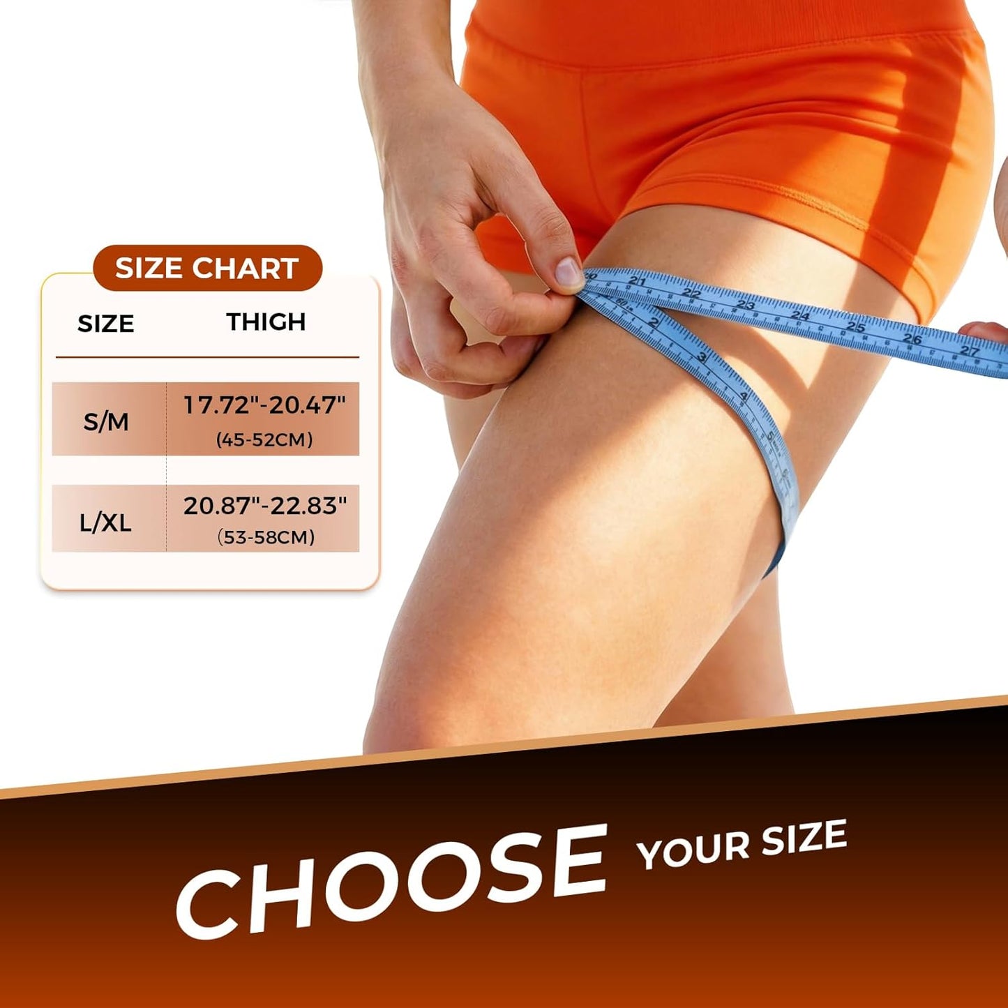 Copper Leg Compression Sleeve for Men & Women