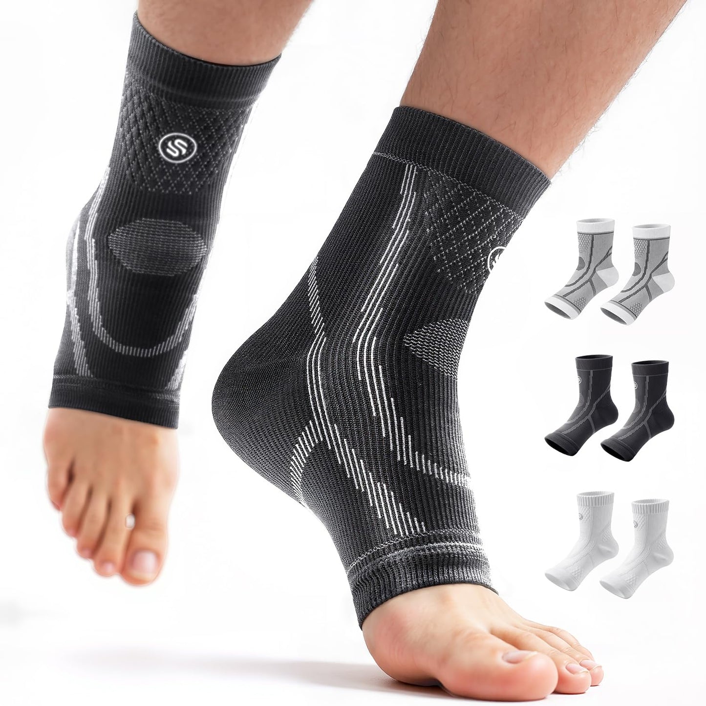 3 Pairs Ankle Brace for Women & Men
