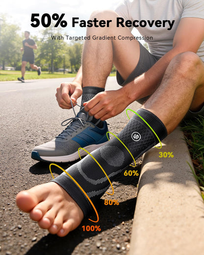 3 Pairs Ankle Brace for Women & Men