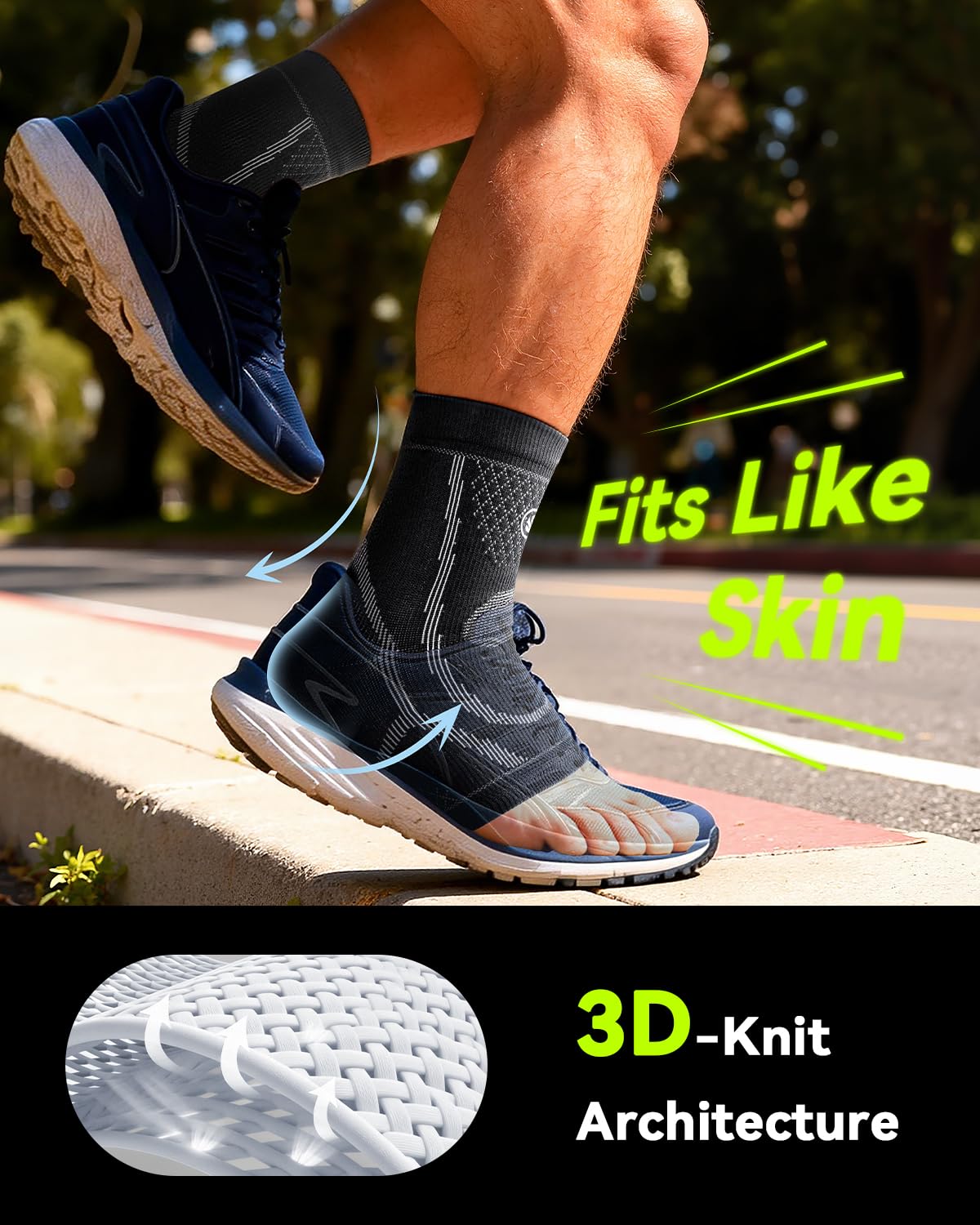 3 Pairs Ankle Brace for Women & Men