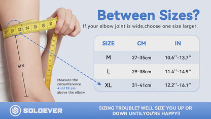 Upgraded Cubital Tunnel Elbow Brace for Women and Men